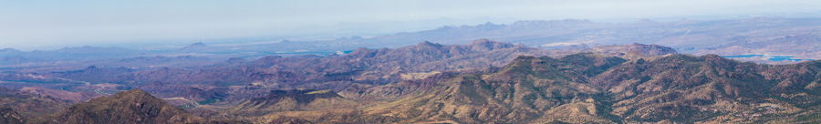 Panorama from the top of Mt. Ord