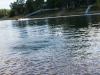 Rock skipping on the Willamette River