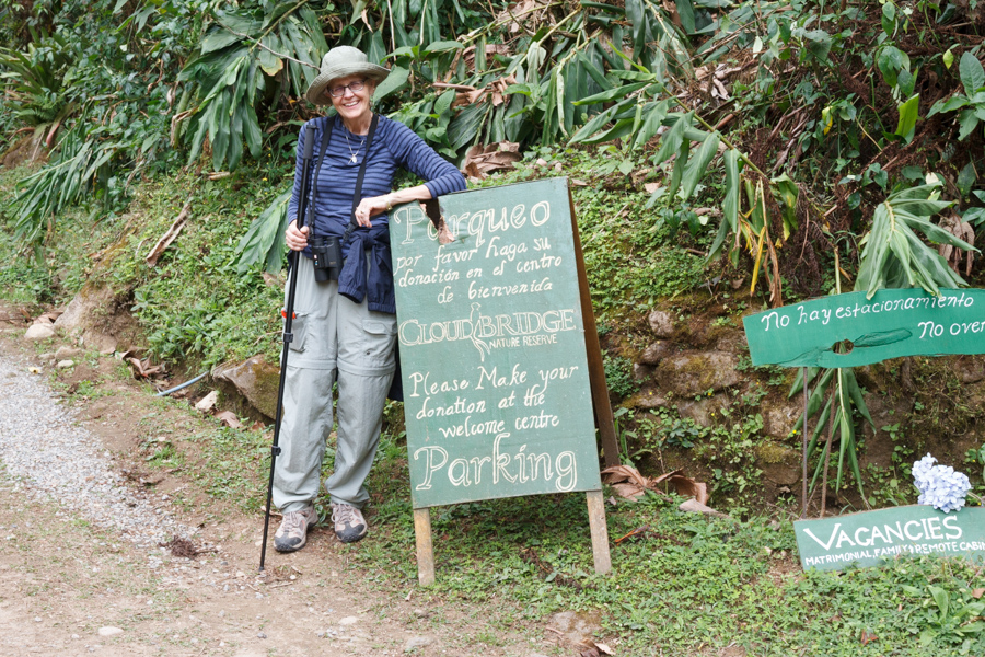 Mary Ann at Cloud Bridge