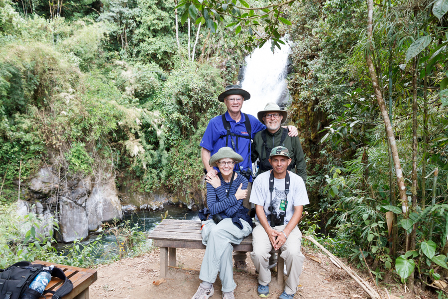 Joe, Fr. Charlie, Mary Ann, Sergio