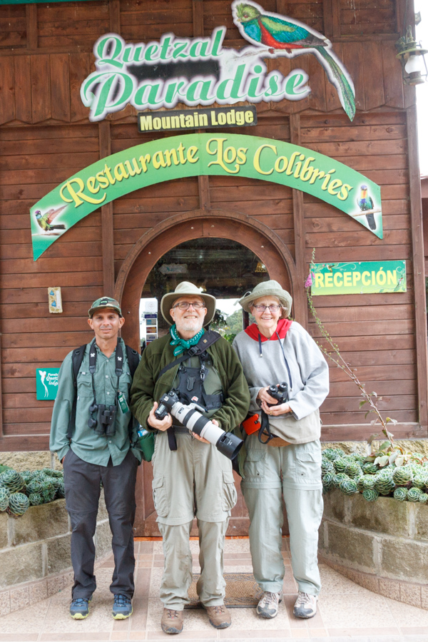 Sergio, Fr. Charlie, Mary Ann