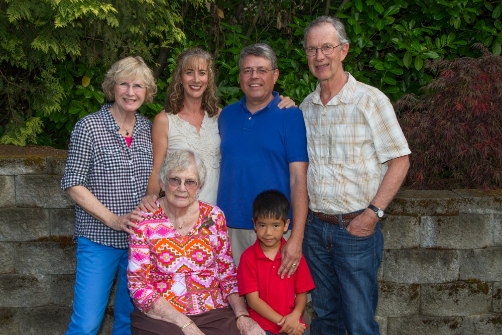 Ruperts, Mom, Terry and Bob. Portland.