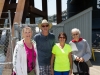 Mary Ann, Christy, Tony, Ricci after the Jet boat ride on the Willamette River. Portland, OR.